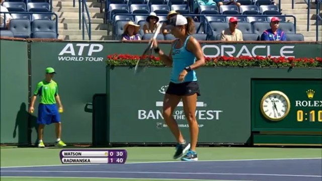 WTA Indian Wells: Radwańska w trzeciej rundzie