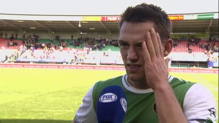 15-09-2013 Achteraf moet je blij zijn met een punt