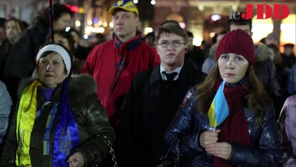 Ukraine : à Kharkov, pro et anti-Russie se défient