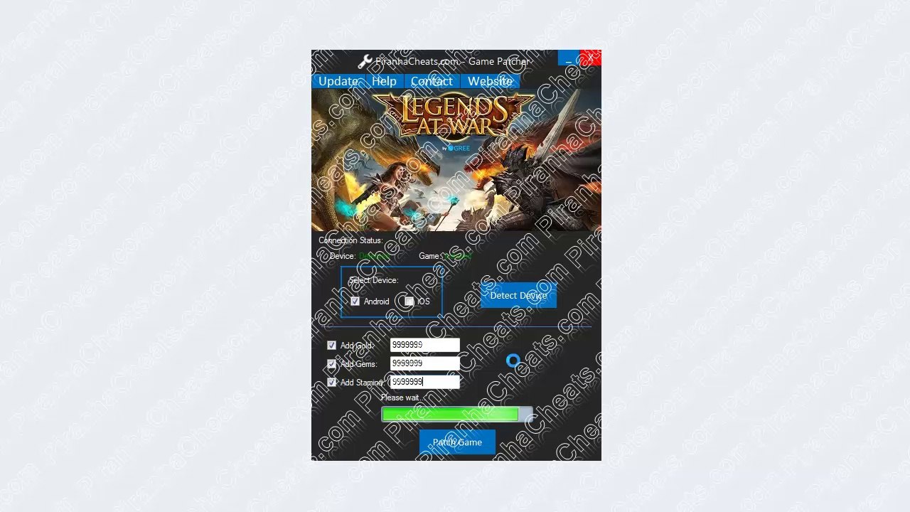 Legends at War Hack Download - Cheat [DE]