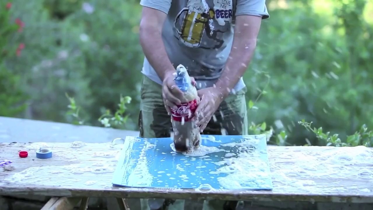 Coca + Mentos + Capote
