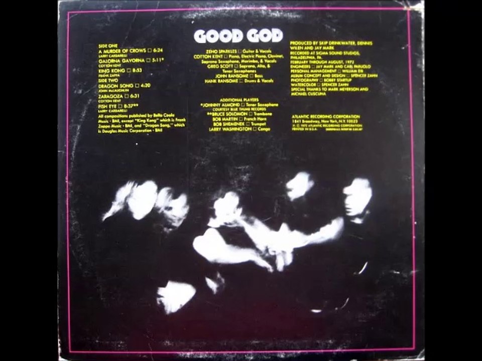 Good God "A Murder Of Crows"1972 US Jazz Rock