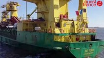 Départ du cargo moldave de Lorient