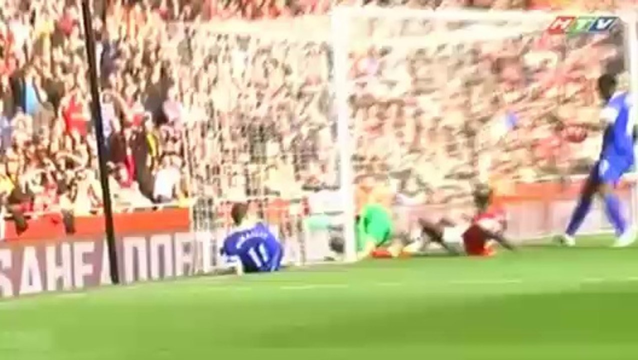 Arsenal vs Everton - 08-03-2014 - Lukaku's goal(1-1)