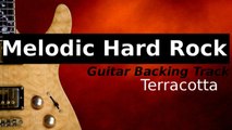 Melodic Rock Backing Track for Guitar  in G Sharp Dorian - Terracotta