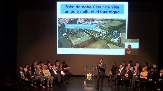 AGDE - 2014 - REUNION PUBLIQUE COEUR DE VILLE GILLES D'ETTORE ET L'UNION AGATHOISE