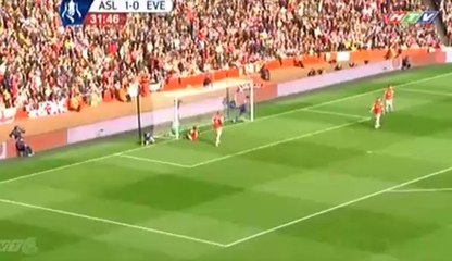 All Goals & Highlights - Arsenal 4-1 Everton 08-03-2014 FA CUP