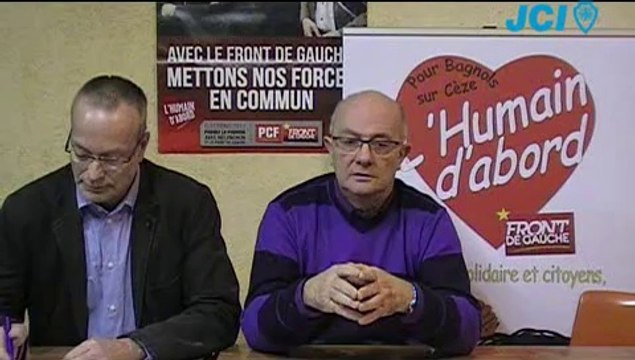 Michel TORTEY et Laurent CASTANIER - Pour Bagnols sur Cèze, l'Humain d'abord