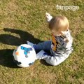 Christopher Cassano scarta papà Antonio e fa gol