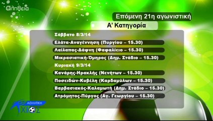 Αθλητική Χίος 04-03-2014