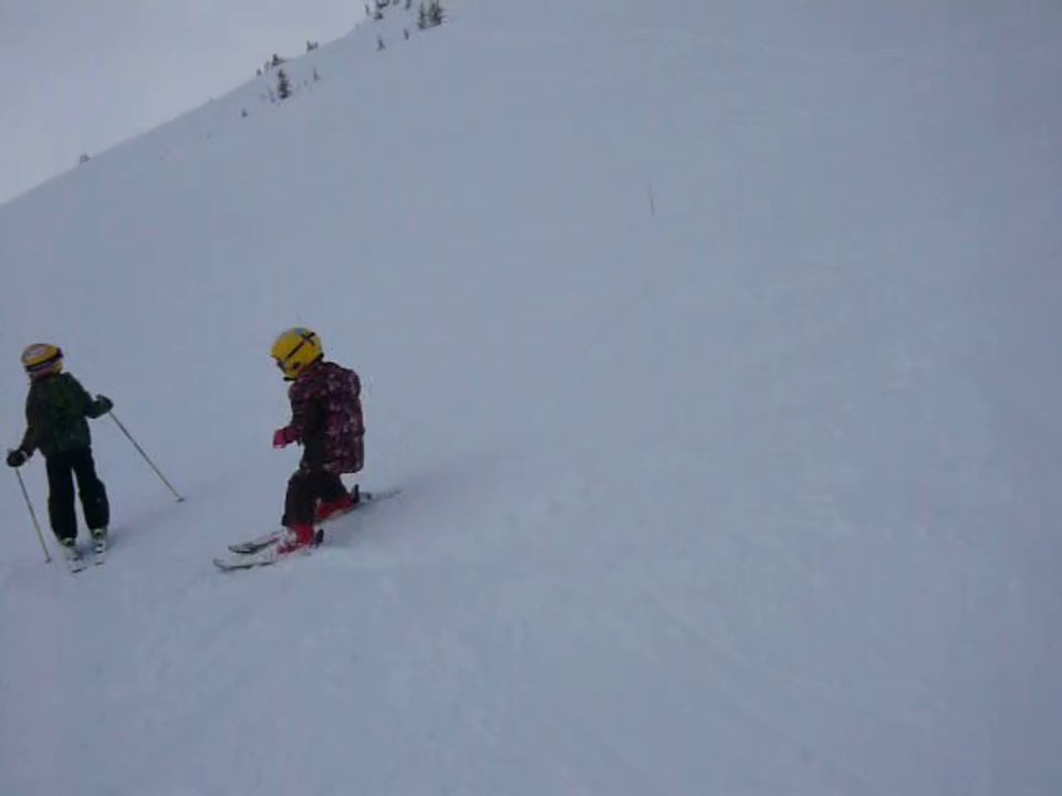 Asalyne sur piste non dammée
