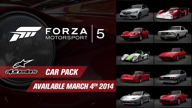 Forza Motorsport 5 - Alpinestars Car Pack