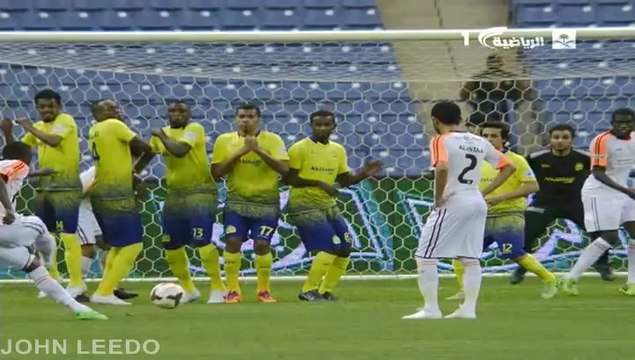 هدف الشباب الأول على النصر كأس الملك 2014 دور ال 16