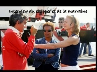 Mise a l'eau du voilier GWADA