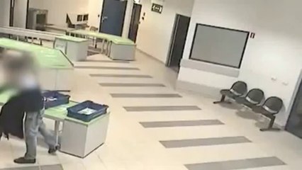 Security Guard rescues child