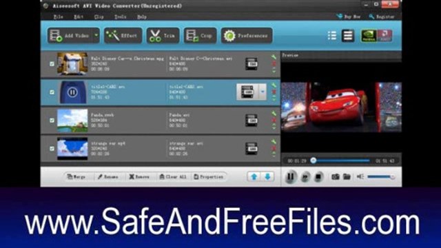 Aiseesoft AVI Video Converter 6.2.52 Full Version Download for Mac
