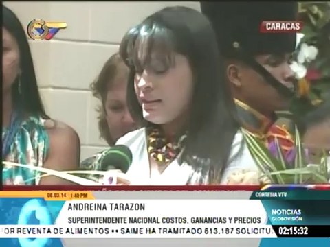 Tarazón: Las mujeres seguiremos luchando contra el imperialismo