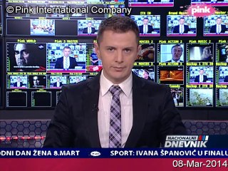 Nacionalni dnevnik u 18.30 (subota, 08-Mar-2014)