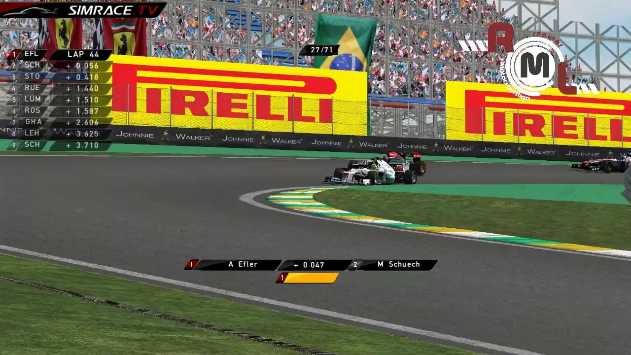 rFactor-MotorsportLiga F1 Rookie | 19 Interlagos