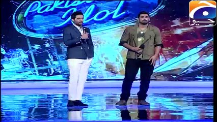 Pakistan Idol 2013-14 - Episode 27 - 09 Gala Round Top 9 (Shamir Aziz Qidwai)