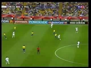Zidane contre le Bresil