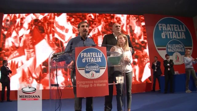 Giorgia Meloni acclamata a Fiuggi Presidente Nazionale di Fratelli d’Italia