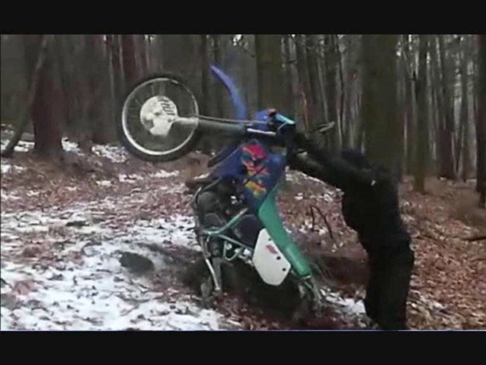 Bikerburschen winter wonderland