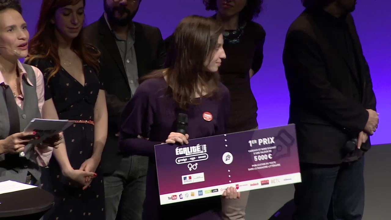 EgalitéE 2014 - Remise des 1ers prix