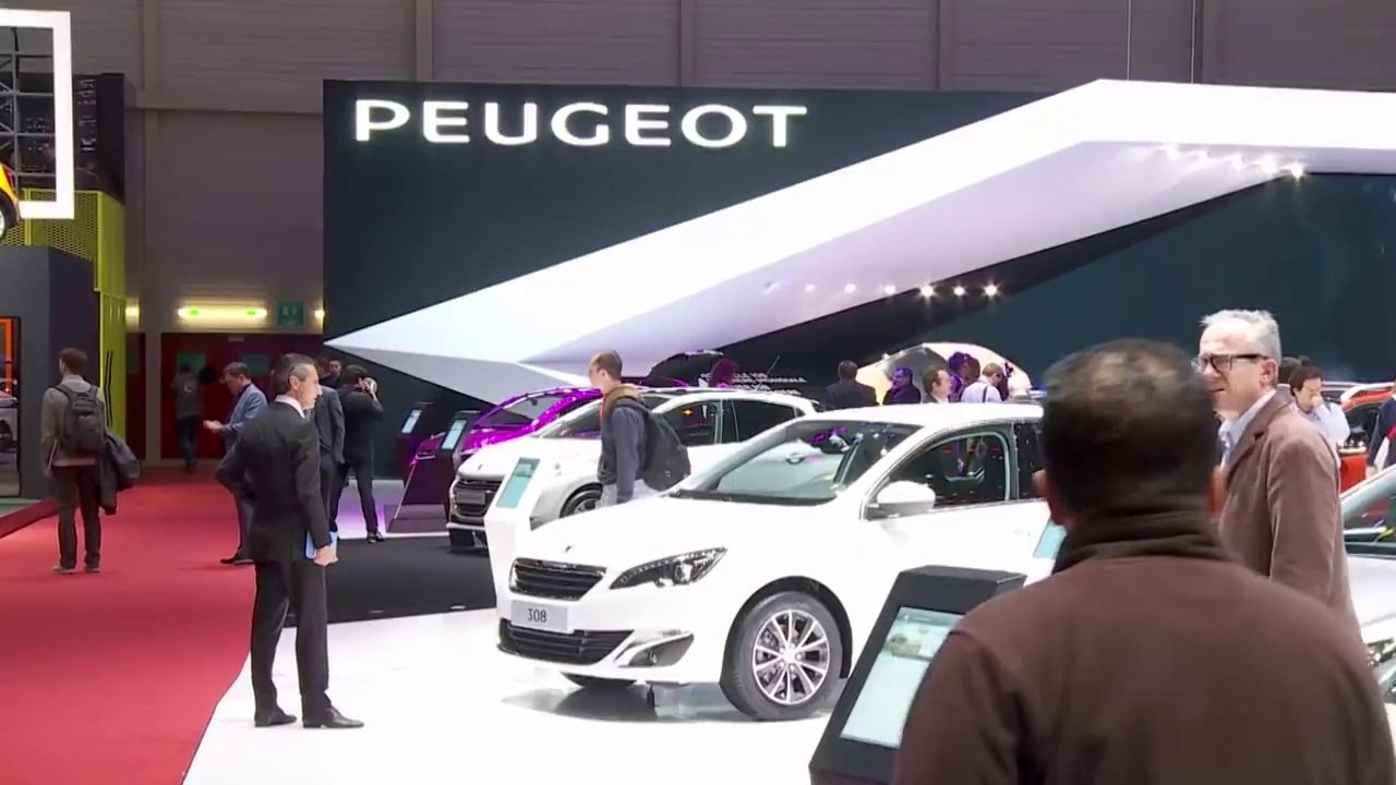 Le stand Peugeot au Salon Auto de Genève 2014 ( www.feline.cc )