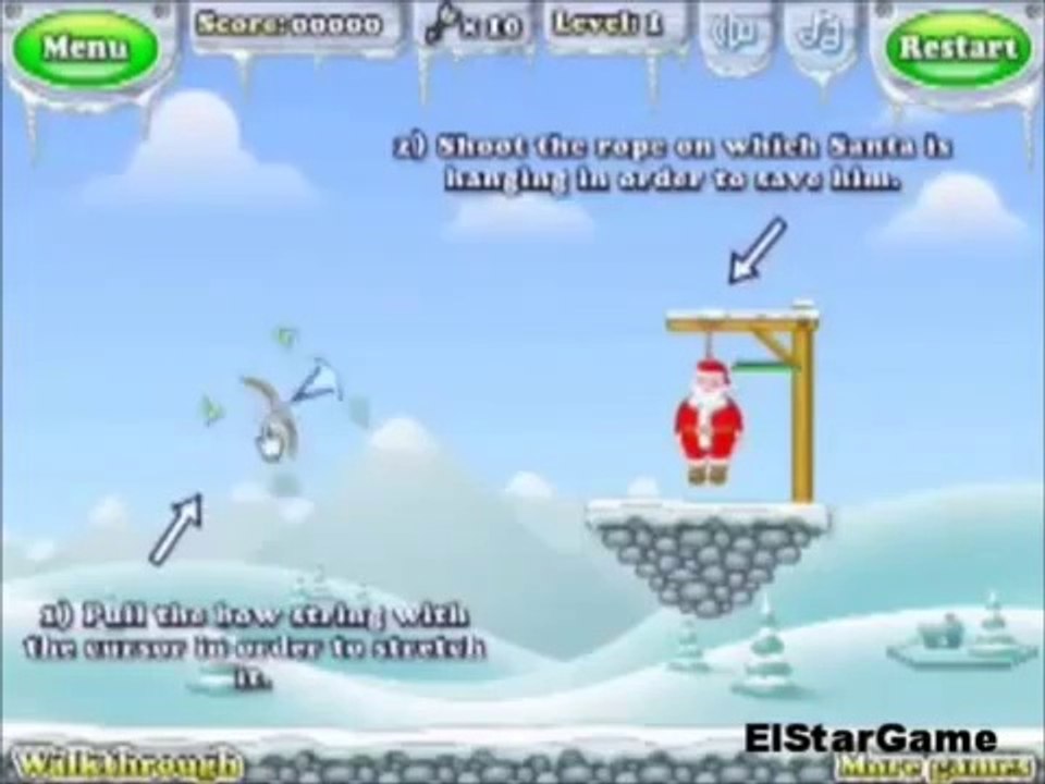 Gibbets Santa in Trouble level 1