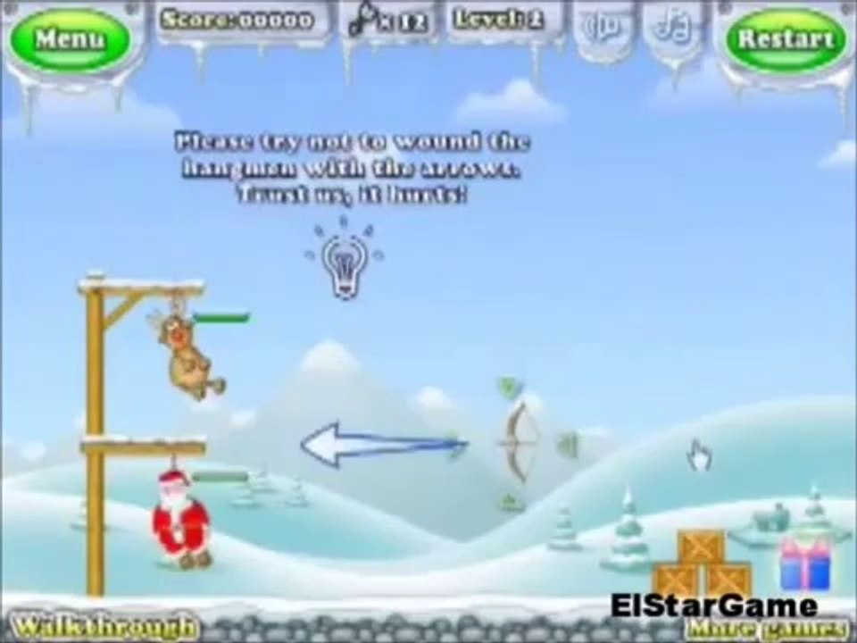 Gibbets Santa in Trouble level 2