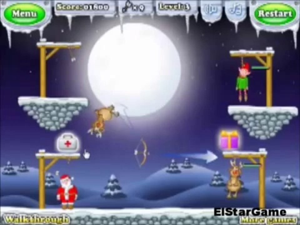 Gibbets Santa in Trouble level 3