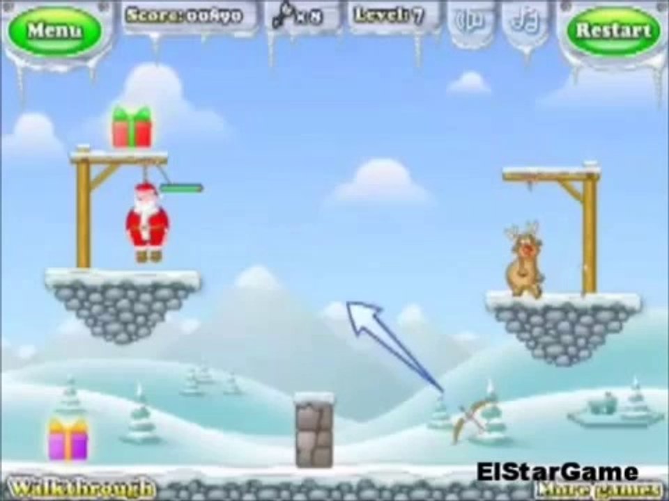 Gibbets Santa in Trouble level 7