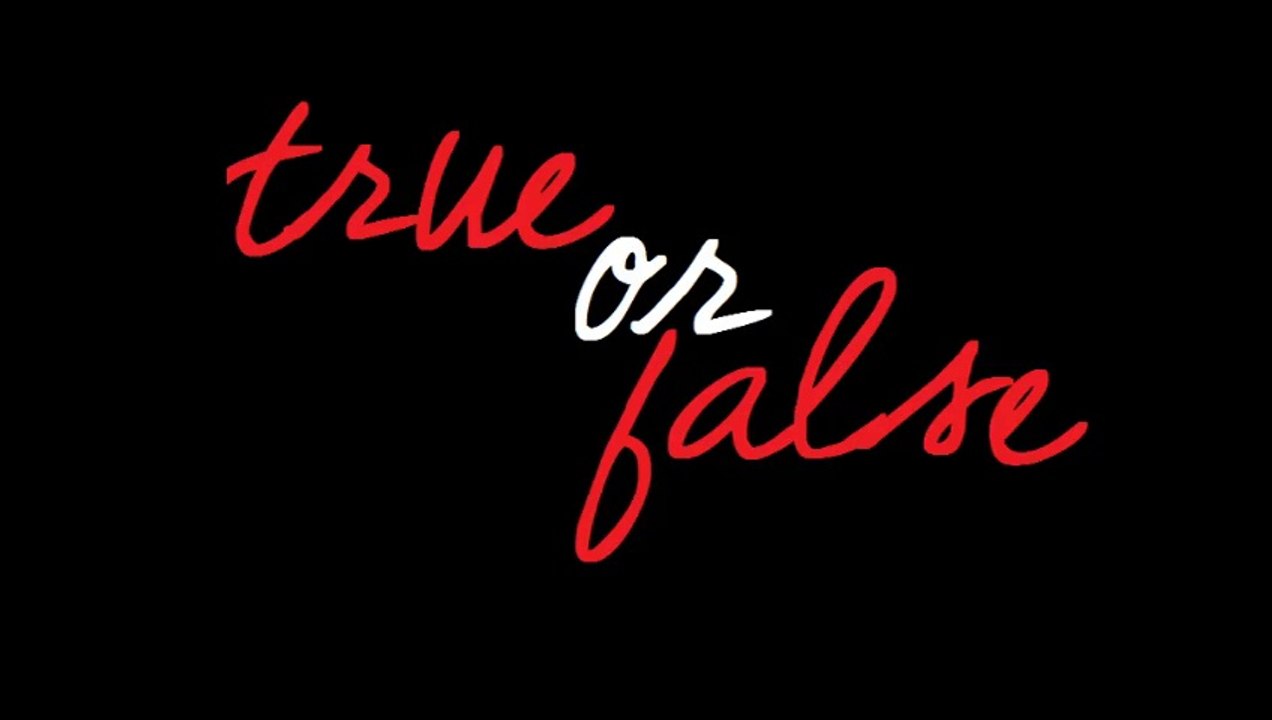 GUESS WHO SKETCHED 5 - is it True or False?