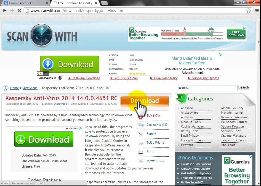 Kaspersky Antivirus New Full Verion 2014 + Serial + 100% full-365days-FREE DOWNLOAD(Latest version)