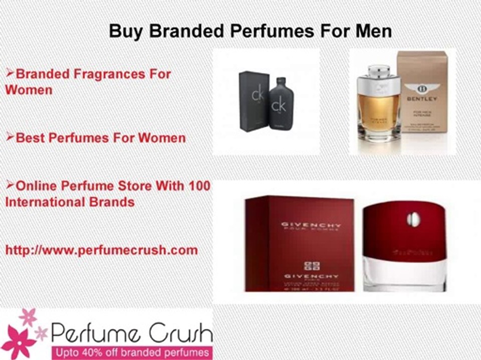 Best Branded Perfumes For Men And Women- Perfume Crush