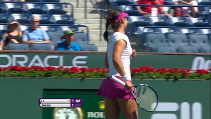 Li Na v Zheng Jie - BNP Paribas Open, Rd 2