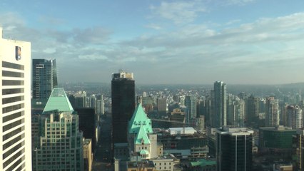 Downtown Vancouver, Canada On February 27, 2014