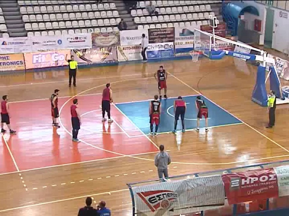 Έσπερος Λαμίας-Ε.Σ.Κάδμος 74-66