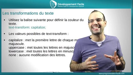 comment personnaliser votre texte avec CSS3 partie 1