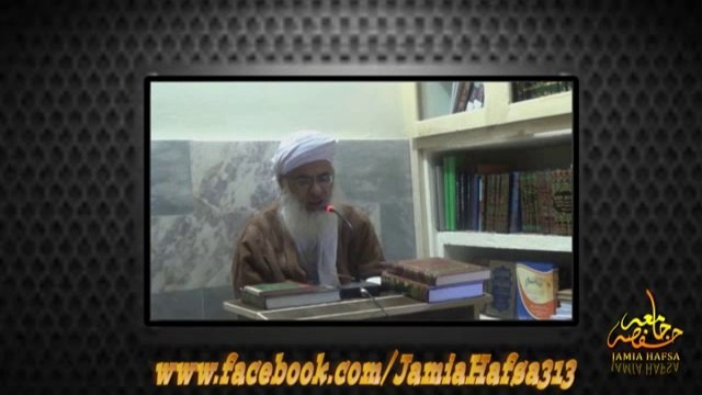 حمد باری تعالیٰ با آواز مولانا عبد العزیز غازی حفظہ للہ ۔۔۔۔