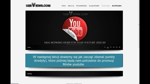 U2bviews - Lekcja 1 - Jak zrobić konto? / Jak się zarejestrować? [Prosty poradnik HD]