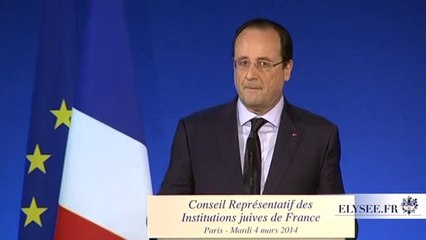 La bourde de François Hollande à propos d'une des victimes de Mohamed Merah [04.03.2014]