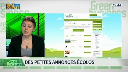Des petites annonces écolo: Marc Chataigner et Victoria Jaeglé, dans Green Business - 09/03 4/4