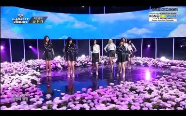 140306 SNSD 少女時代- Wait A Minute@ M!CountDown