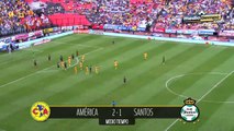América 2 - 4 Santos… Santos dio 'hermosa' voltereta en el Azteca
