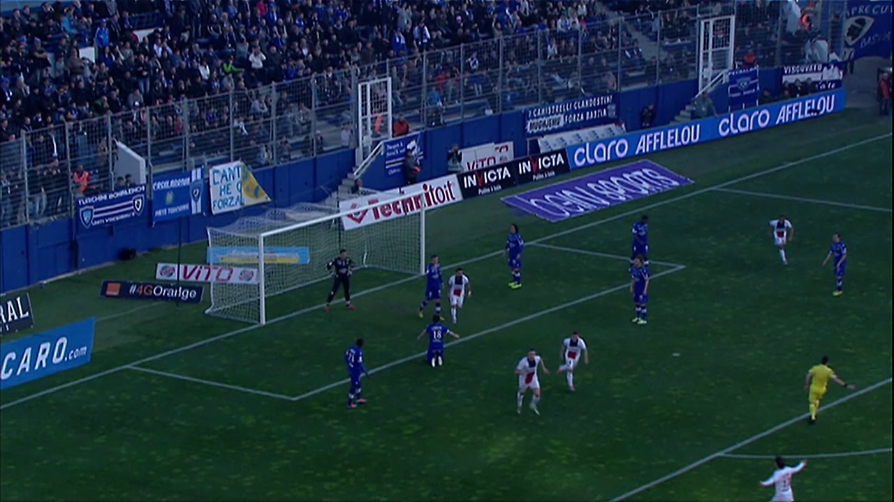 But Zlatan IBRAHIMOVIC (6ème) - SC Bastia - Paris Saint-Germain - (0-3) - 08/03/14 - (SCB-PSG)