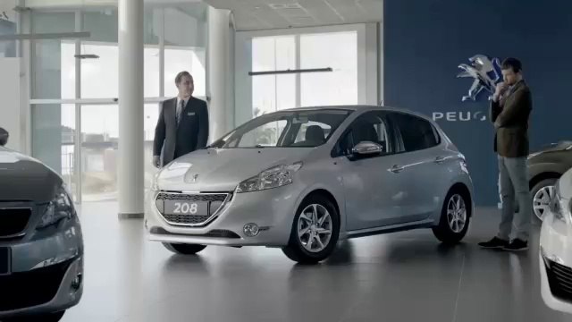 Publicité Peugeot 208 – Suréquipée – TVA 0% (30s) – 2014 ( feline.cc )