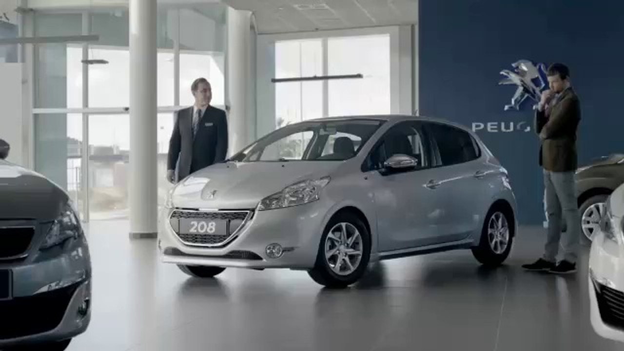 Publicité Peugeot 208 – Suréquipée – TVA 0% (30s) – 2014 ( www.feline.cc )