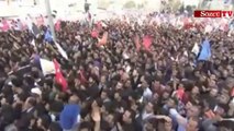 Erdoğan mitingdeki polislere kızdı